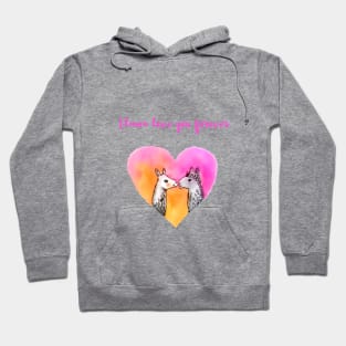 Llama love you forever Hoodie